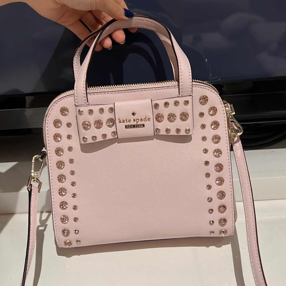 Kate Spade New York | Plum Dawn Merriam Davis Mews Small Leather Satchel